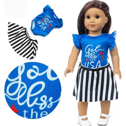 Leisure Dress clothes fits for American girl 18" american girl doll alexander doll best gift