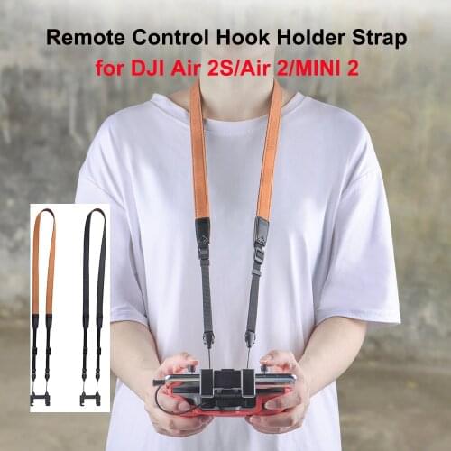 Remote Control Hook Holder Strap for DJI Air 2S/Air 2/MINI 2 Two-color Neck Lanyard Safety Strap Belt Sling Mount Accessories