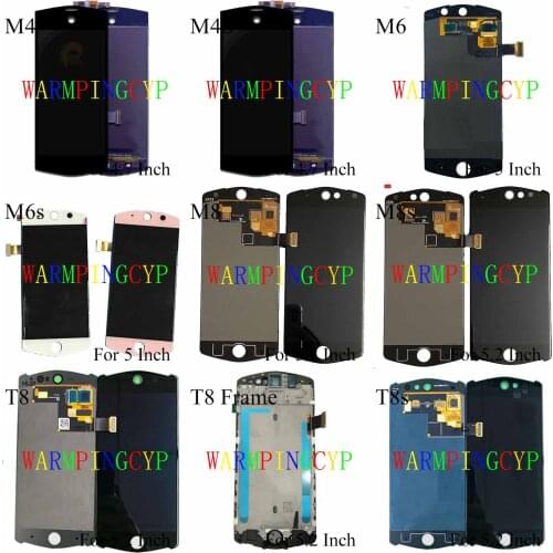 Assembly (Touch Screen+LCD) For Meitu M4 M4S M6 M6s M8 M8s T8 T8s MP1503 MP1512 MP1603 1611 MP1602 MP1701