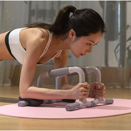 Plank Core Trainer Abdominal Chest Muscle Workout Push ups Stands Fitness Gym Home Push-up Bars Double Parallel Dip Rod