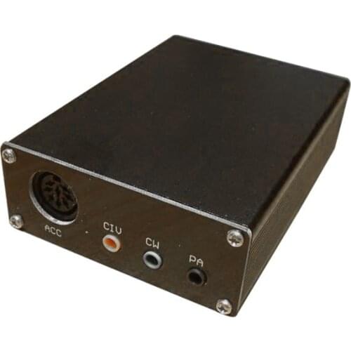 TZT 2020 Version U5 Link For ICOM Radio Connector with Power Amplifier Interface (DIN13-DIN8 Data Cable)