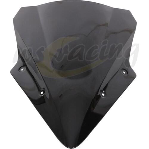 Motorcycle ABS Plastics Windshield WindScreen Wind Screen For KAWASAKI ER6F ER 6F 2017 2018 2019