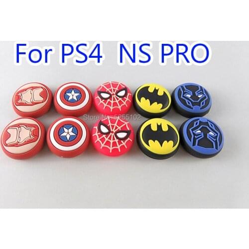 1set pack Joystick Grip Cap Cover Silicone Thumb Stick For Sony PlayStation 3 PS3 PS4 Controller Cap Cover For XBOX ONE