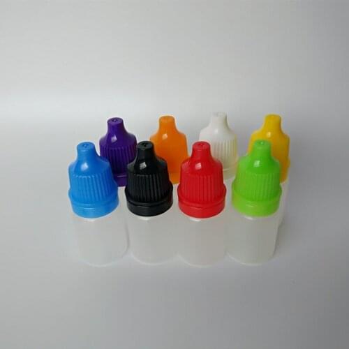 100pcs 5ml Droplet Bottle Eye drop use Water Bottle Essential Oil Drop Bottle 5ml Liquid Bottle
