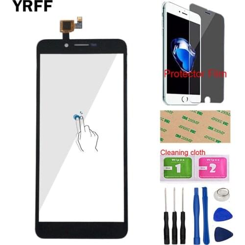 5.5'' Mobile Touch Screen For Doopro P5 / P5 Pro Repair Parts Touch Panel Sensor Glass For P5 P5 Pro Phone Tools Protector Film