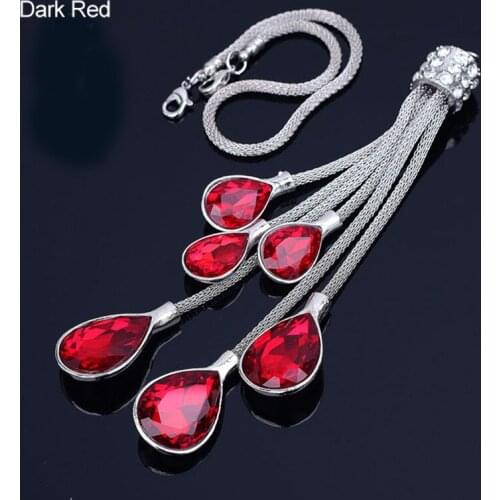 Car Decoration accessories rope and Crystal tassel car interior Hanging Ornaments charming car Interior rearview mirror Pendant