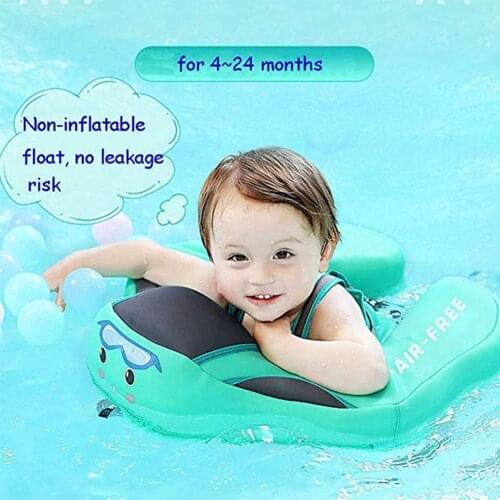 Infant Safety Free Inflatable Lying Ring Protective Cover Waterproof Bag Baby Swimming Ring Floating Ball Swimming Trainer