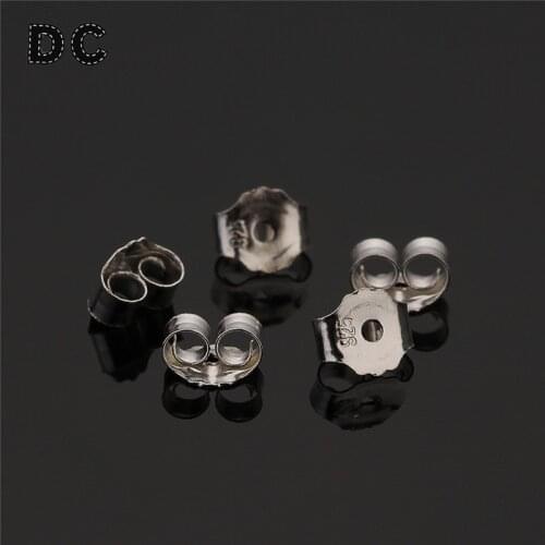 Diycabochon Women's Silver Earrings
