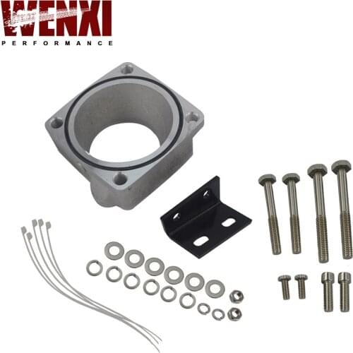 FOR New R33 RB25DET Skyline Front Facing Intake Manifold Original Throttle Body Adaptor Kit Throttle Body Plate WX-TBS61
