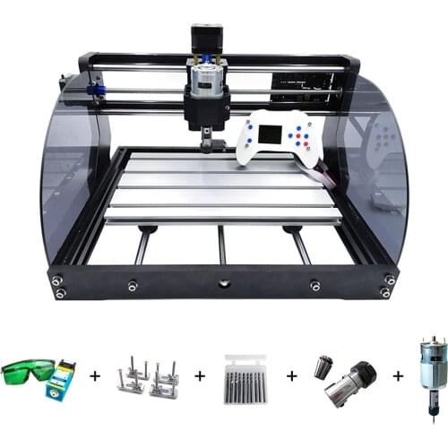 CNC 3018 Pro Max Laser Engraving Machine Wood CNC Router GRBL DIY 3 Axis Milling Laser Engraver With Offline Controller 0.5W-15W