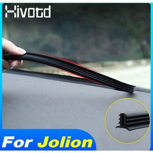 Hivotd Dashboard Soundproof Strip Car Central Control Rubber Sealing Strips Interior Parts For Haval Jolion 2021 Car Accessories