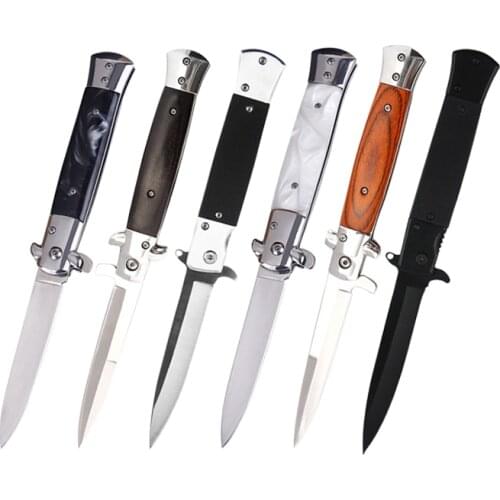 Pocket Folding Knife High Hardness Blade Steel EDC Mini Knife Tactical Survival Knives Selfdefense Tool