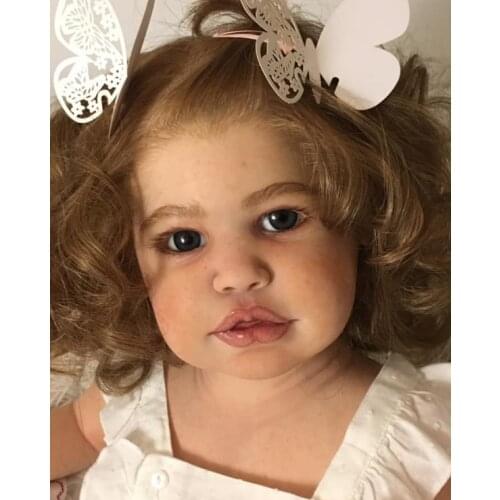 NPK 29inch Reborn Doll Kit Linh Life Real Toddler Size Fresh Color Soft touch