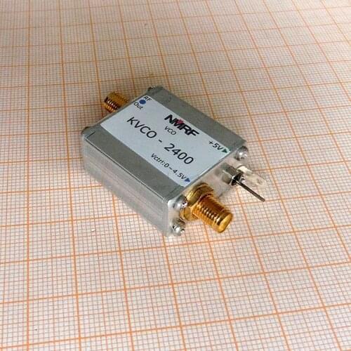 KVCO-2400 2.4G RF microwave voltage controlled oscillator, VCO, sweep signal source, signal generator