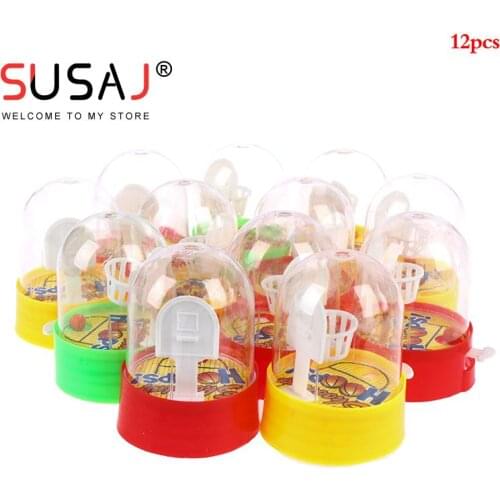 12 PCS Shooting Hoops Mini Basketball Toys Kids Birthday Party Supplies Party Favors Bag Fillers Pinata Boys Sports Theme Party