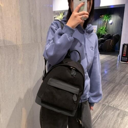 Fashion Backpack Casual Cute New Women Backpack Solid Color School Bag Teenager Girls Shoulder Bags Mochilas Rucksacks Backbag