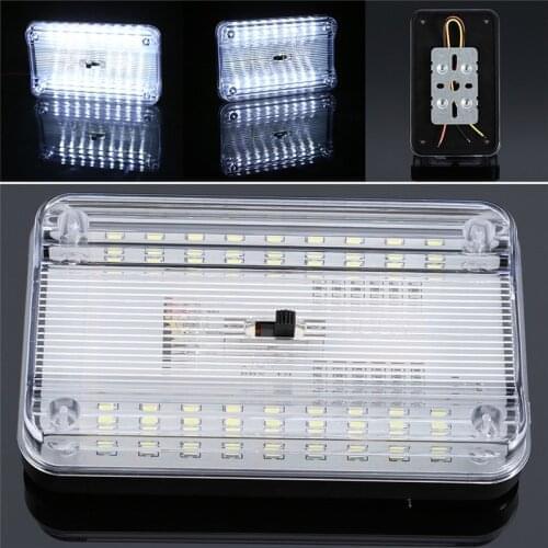 Low Consumption Durable Elegant Warm Hot 12V 36 LED Car Vehicle Interior Dome Roof Ceiling Reading Trunk Light Lamp#258859