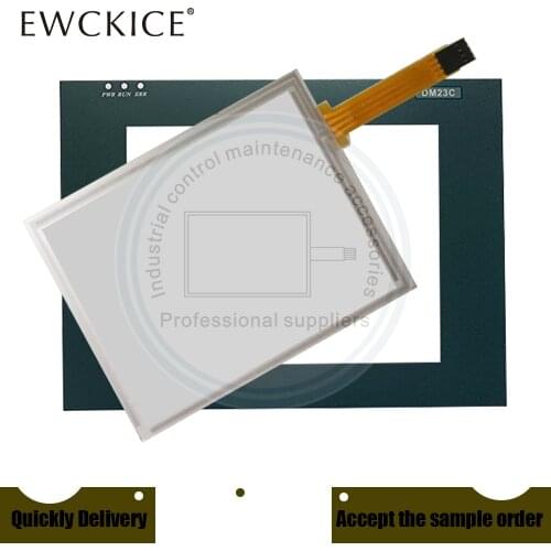 NEW DM23C I.DM23C.001 H.DM23C.001 DM23C HMI PLC Touch screen AND Front label Touch panel AND Frontlabel
