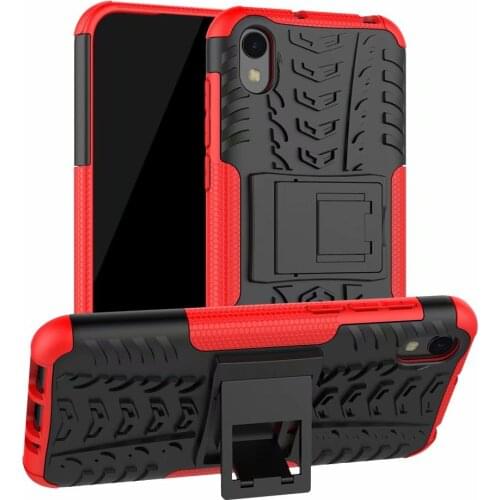 For Huawei Honor 8S Case Cover Armor Stand Holder Rugged Silicone Shockproof Bumper Case for Huawei Honor 8S for Honor 8 S
