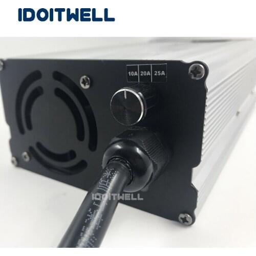 Customized 72V 10A 5A adjustable battery charger current 2 stages adjustable 72 volt battery charger for lead acid lopo li-ion