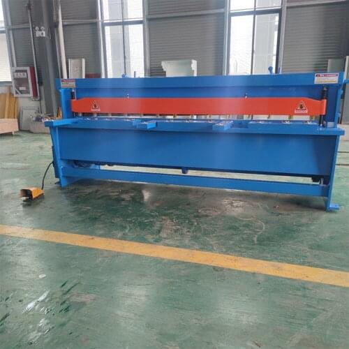 Cutting Surface smooth automatic shears, electric Guillotine for thick plate steel Carbon and Inoxyable