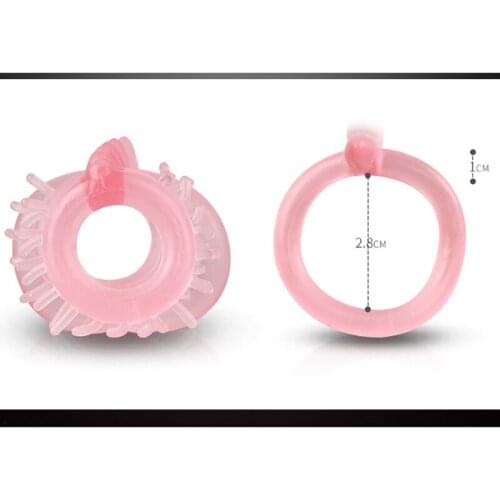 Vibrator toys for adults For Men silicone Safety Collars Delay Premature Lock Fine adults Passion Flirting in bed Sex Products