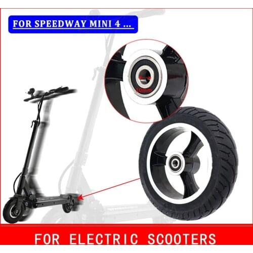 200x50 Solid Tire Alloy Wheels for Speedtrott GX14 Speedway Mini 4 Pro Rear Wheels 8 Inch Explosion-Proof Electric Scooter Wheel