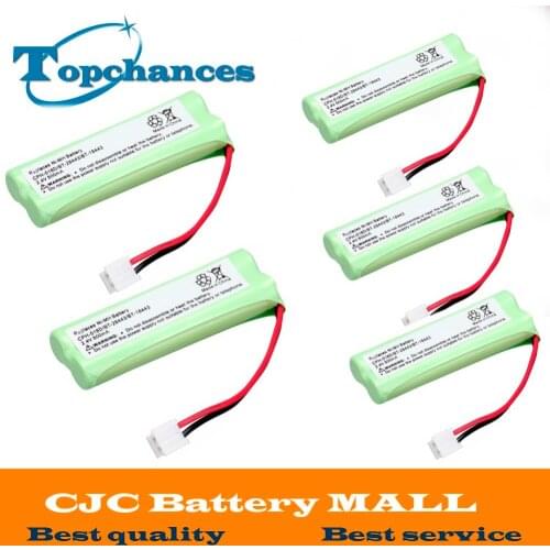 5PCS Eleoption 2.4V 500mAh Home phone Battery For Vtech BT18443 BT28443 89-1337-00-00 CPH-518D