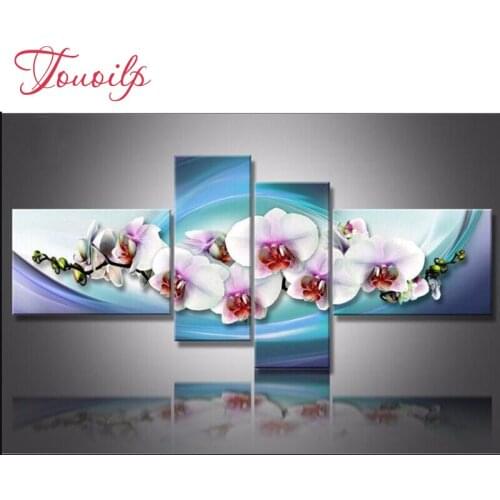 5d damond Embroidery 5D DIY Diamond Painting Multigang figure Colorful Calla Flower Diamond Painting Cross Stitch Rhinestone