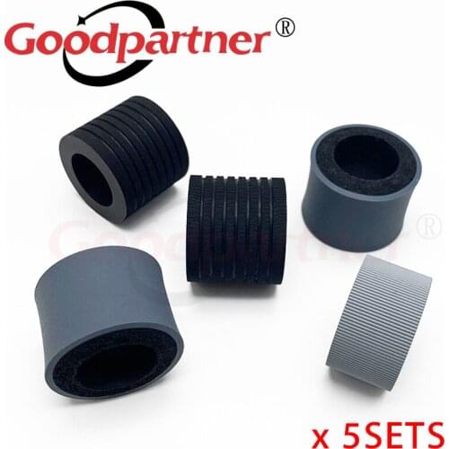 5X 9691B001 9691B001AA MG1-4957-000 MG1-4953-000 Exchange Roller Tire Kit for Canon DR-M1060 imageFORMULA Scanner