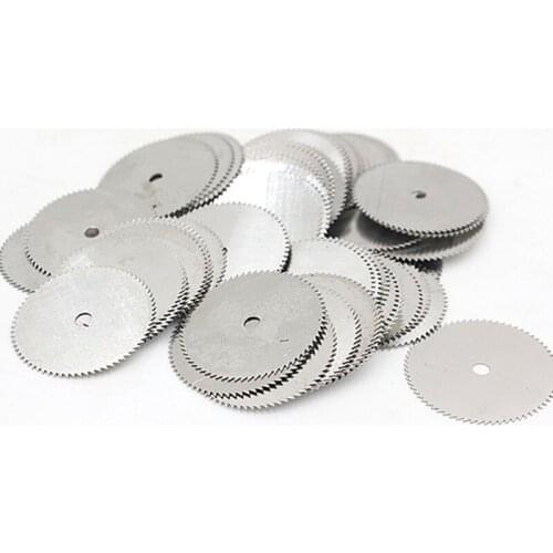 10PCS 32mm Stainless Steel Metal Cutting Disc Drill Rotary Cutting Tool Accessories Circular Saw Blade For Woodworking