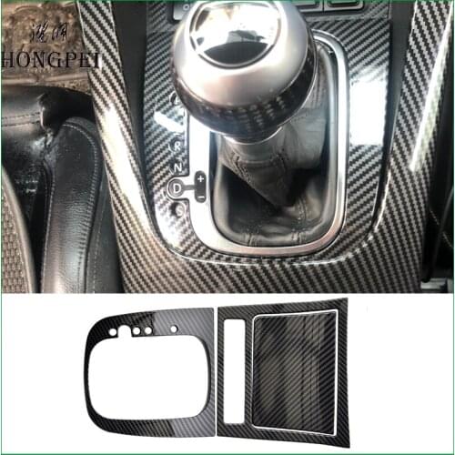 For Volkswagen VW Scirocco 2009-2016 LHD Car Interior Gear shift Knob Cigarette Lighter Panel Cover Trim Sticker Car Patrs