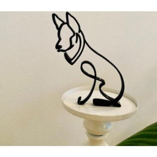 Long Lasting Attractive Wear-resistant Metal Handicraft Statue Metal Art Sculpture Durable for Gifts