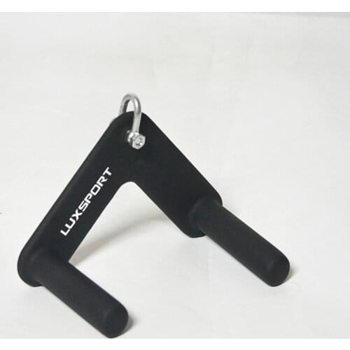 Home Gym Fitness Lat Pull Down Bar Pulley Cable Machine Attachments Biceps Triceps Back Muscles Blaster Rowing Workout Handle