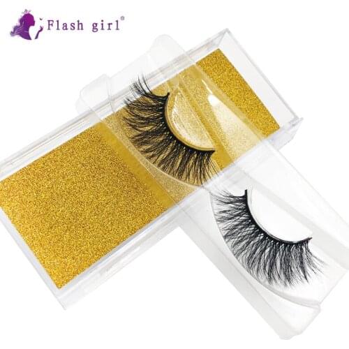 Flash Girl Hot Sale False Eyelashes Natural Soft 3D Mink Eye Lashes Thick Fake Eyelash Extension Makeup Tools Z-22