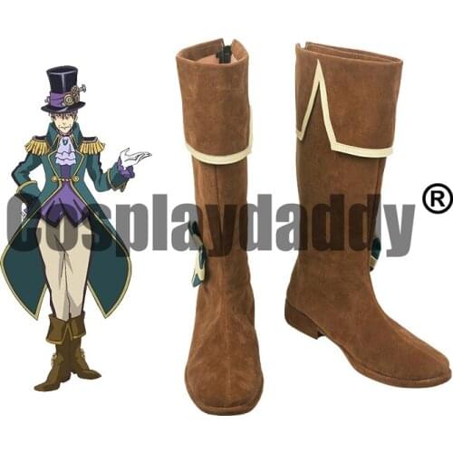 HUGtto! Pretty Cure Criasu Corporation This weeks surprise dondon mecha Doctor Traum Anime Cosplay Shoes Boots S008