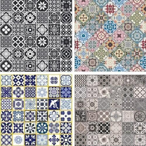 Kitchen Wallpaper High temperature Anti-oil paste kitchen Sticker Self-adhesive foil waterproof bathroom wallpaper