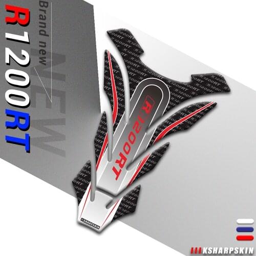 Motorcycle sticker 3D body fuel tank pad protection decal fishbone sticker for BMW R1200RT r1200 rt