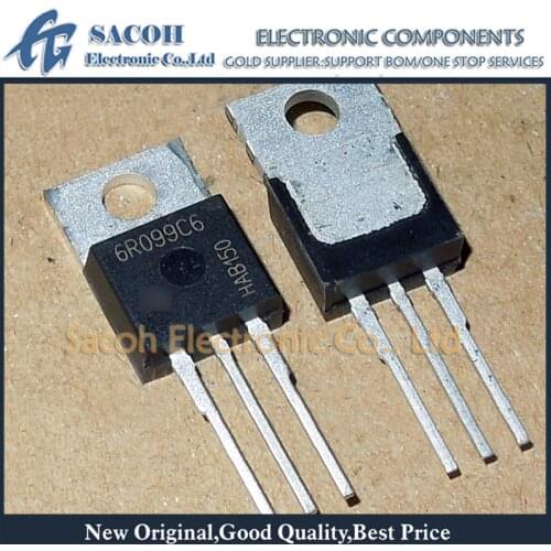 Free Shipping 10Pcs IPP60R099C6 IPP60R099C7 6R099C6 60C7099 TO-220 38A 600V Power MOSFET Transistor
