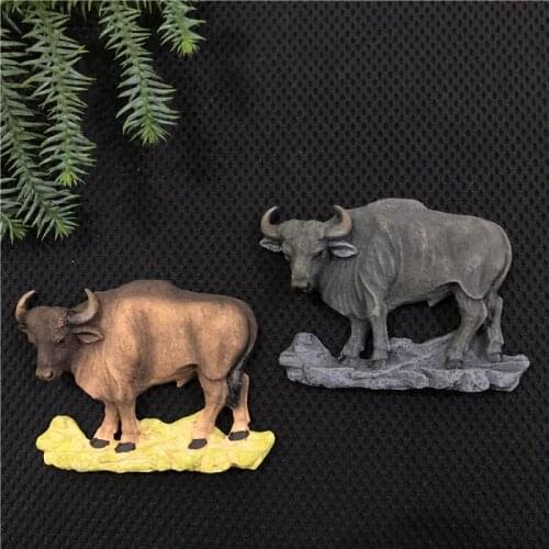 QIQIPP resin creative export home accessories our shop original products high-quality animal cattle