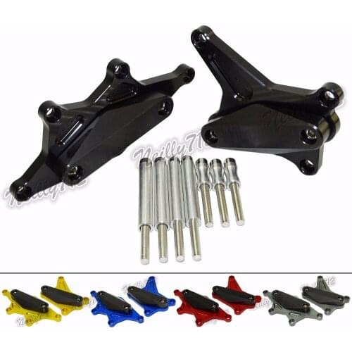 Sale Moto Left & Right Engine Crash Pads Frame Sliders Protector For HONDA CB500 CB500F CB500X 2013 2014 2015-2017 PC45 PC46