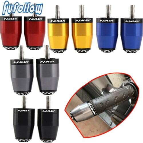 For Yamaha N MAX NMAX 155 150 125 V2 2015-2018 2019 2020 2021 2022 CNC Balanced Plug Handle grip ends Motorcycle Handlebar Grips