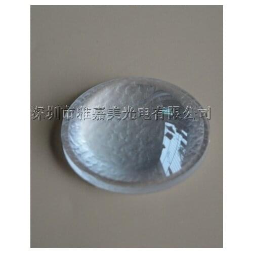 High power LED lens 23MM Marble grain ,Led optical lenses , convex lens
