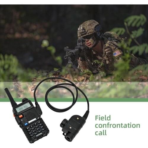 TAC-SKY tactical headset military adapter walkie-talkie PTT U94 PTT is suitable for hunting noise reduction shooting headset