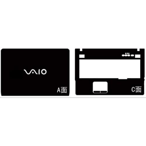 Carbon fiber Vinyl Skin Sticker Cover For Sony VAIO VPCEJ VPCEJ12FX/B PCG-91211M VPCEJ1J1E VPCEJ2 PCG-91311L VPCEJ3Q1E 17"