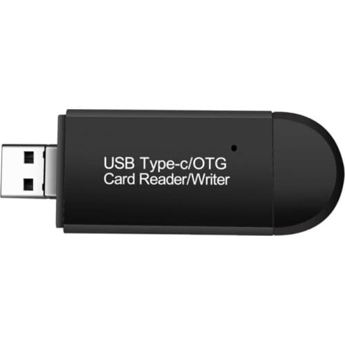 5-in-1 USB-C 3.0 Memory Card Reader OTG Adapter for Laptop/Smart Phones/Tablets