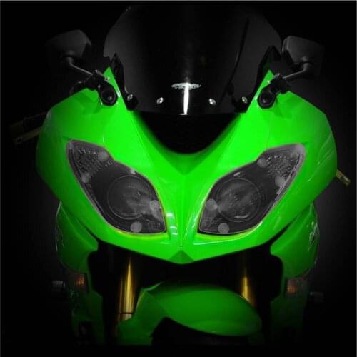 FOR KAWASAKI ZX-6R ZX6R ZX 6R 2009-2018 Motorcycle Accessories Headlight Protection Guard Cover