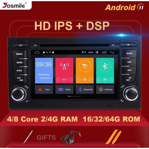 2 Din Android 10 Car Radio GPS Car DVD Player for Audi A4 B8 S4 B6 B7 RS4 8E 8H B9Seat Exeo Navigation Multimedia 4GB 64GIPS DSP