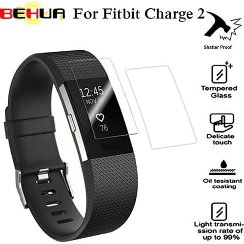 BEHUA HD Screen Protector Film For Fitbit Charge 2 charge2 Bracelet TPU Ultra Thin Explosion guard Film Smartwatch accessoires