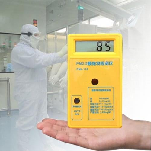HOT SALE pm2.5 Sensor Air Quality Monitor High Precision Particle Gauge Counter LCD Analyzer Haze Dust Meter Monitoring Sensor